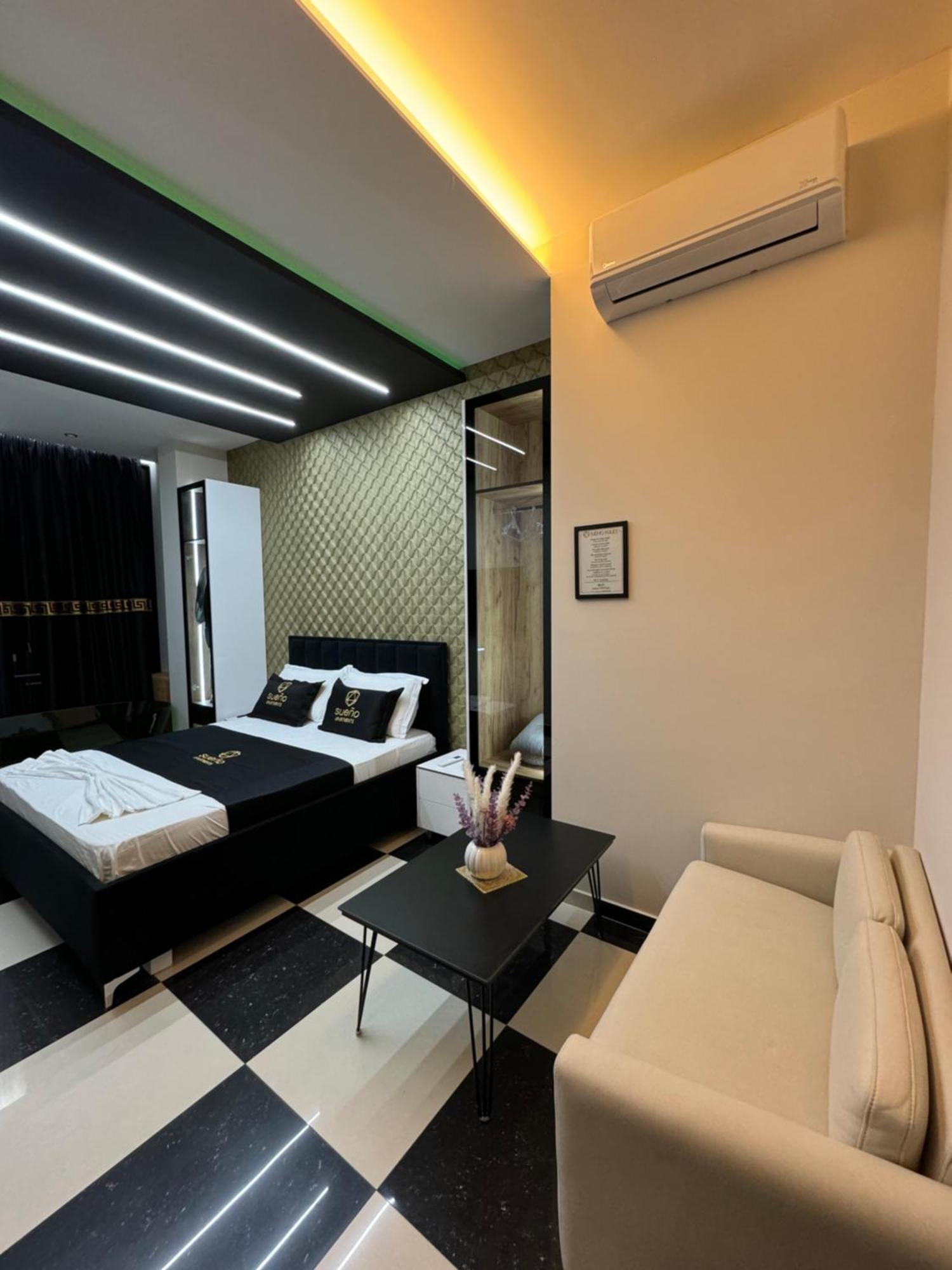 Sueno Apartments & Suites Тирана Екстериор снимка